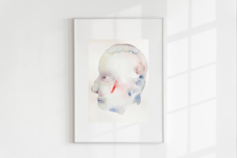 Original Conceptual People Painting by Yeva Adamovska