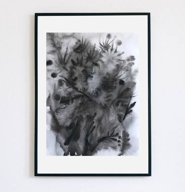 Print of Abstract Botanic Paintings by Yeva Adamovska