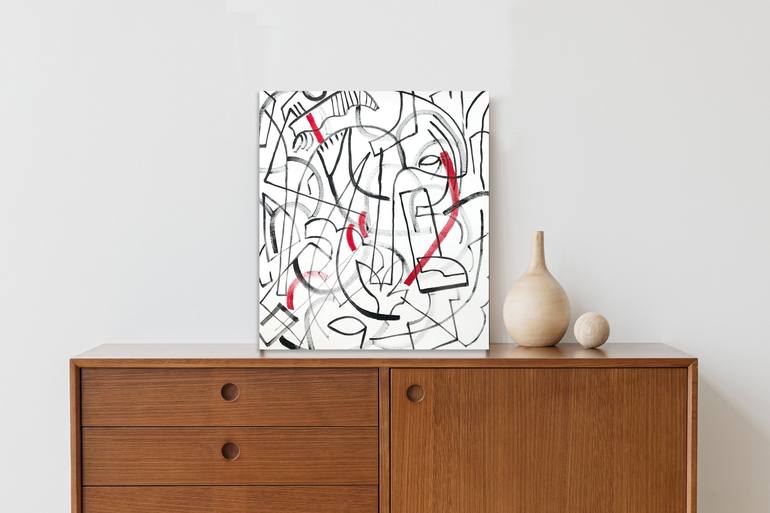 Original Abstract Painting by Yeva Adamovska