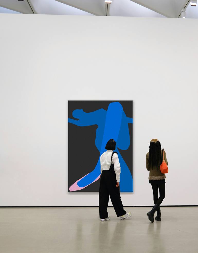 Original Abstract Body Painting by Yeva Adamovska