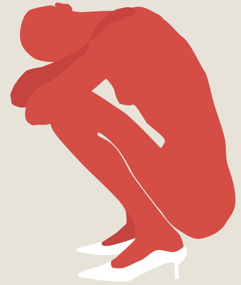 Print of Abstract Body Painting by Yeva Adamovska