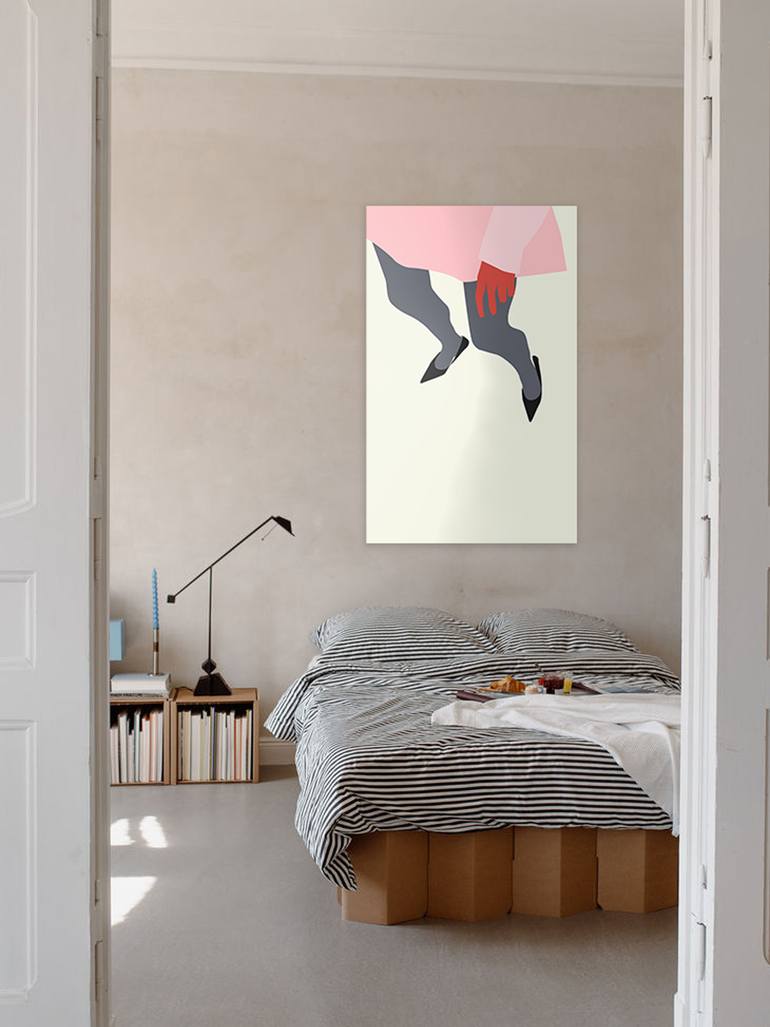 Original Color Field Painting Fashion Painting by Yeva Adamovska