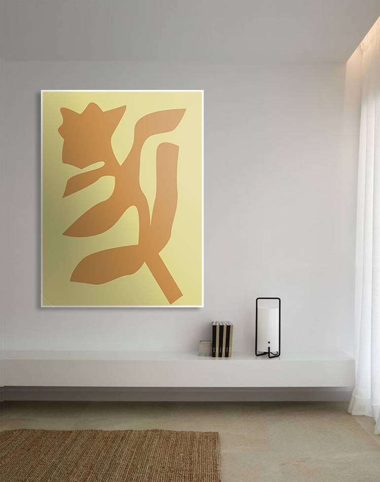 Original Abstract Expressionism Abstract Painting by Yeva Adamovska