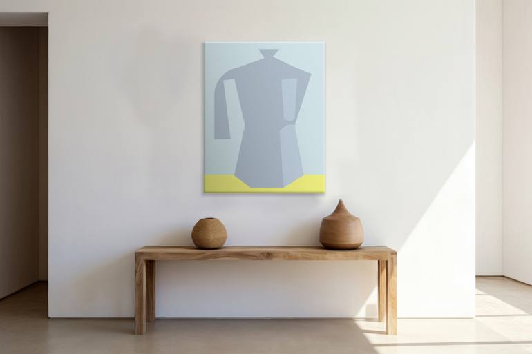 Original Color Field Painting Still Life Painting by Yeva Adamovska