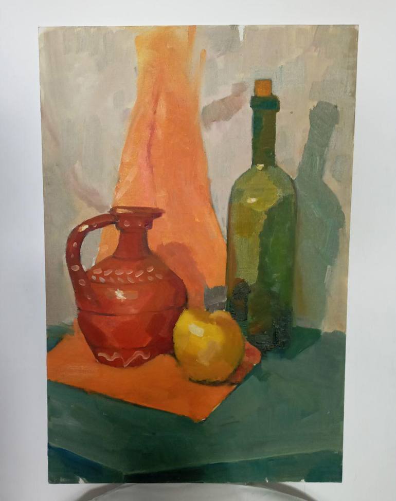 Original Fine Art Still Life Painting by Yeva Adamovska