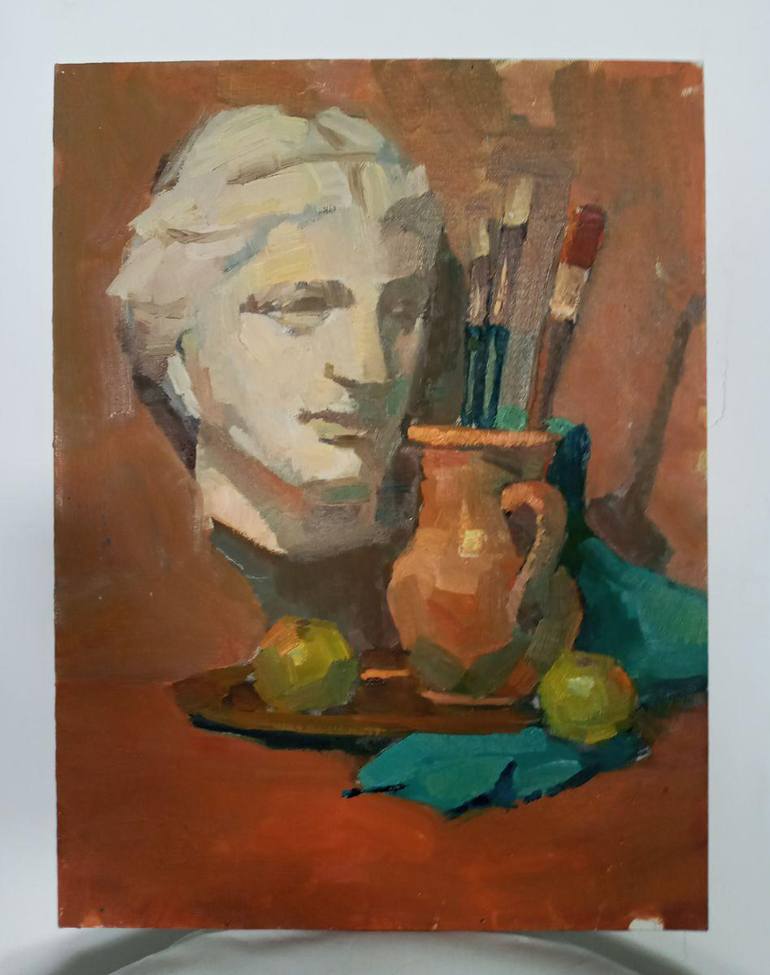 Original Fine Art Still Life Painting by Yeva Adamovska