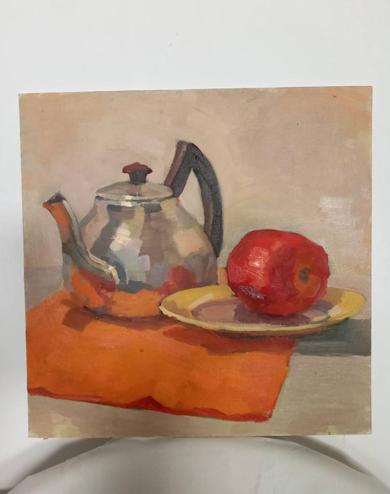 Original Fine Art Still Life Painting by Yeva Adamovska