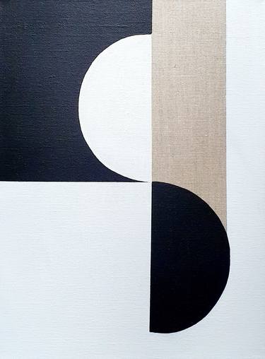 Original Abstract Geometric Paintings by Sara Weldon