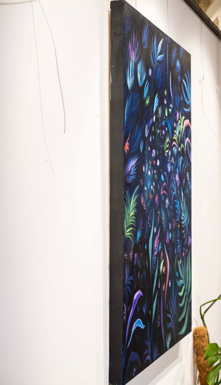 Original Romanticism Botanic Painting by Vincenzo Gallo