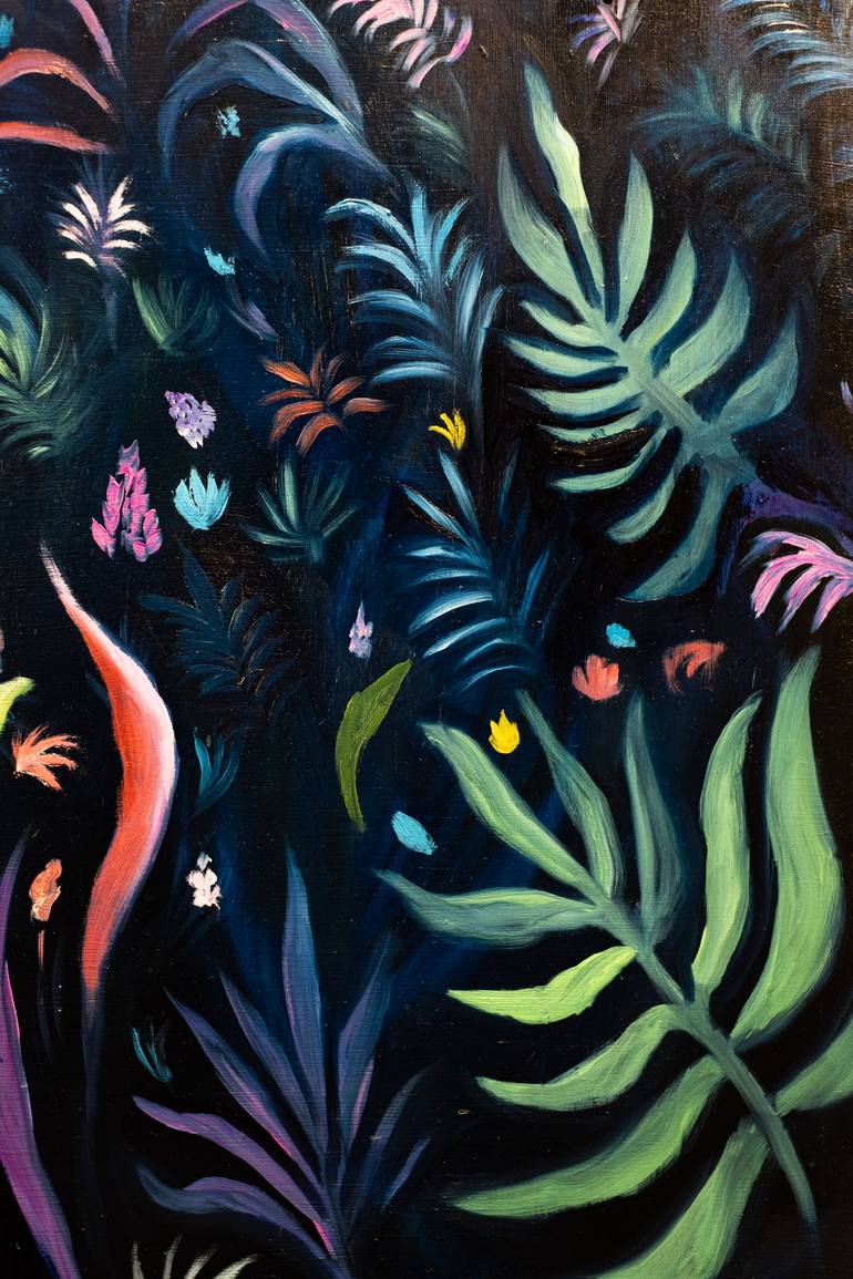 Original Romanticism Botanic Painting by Vincenzo Gallo