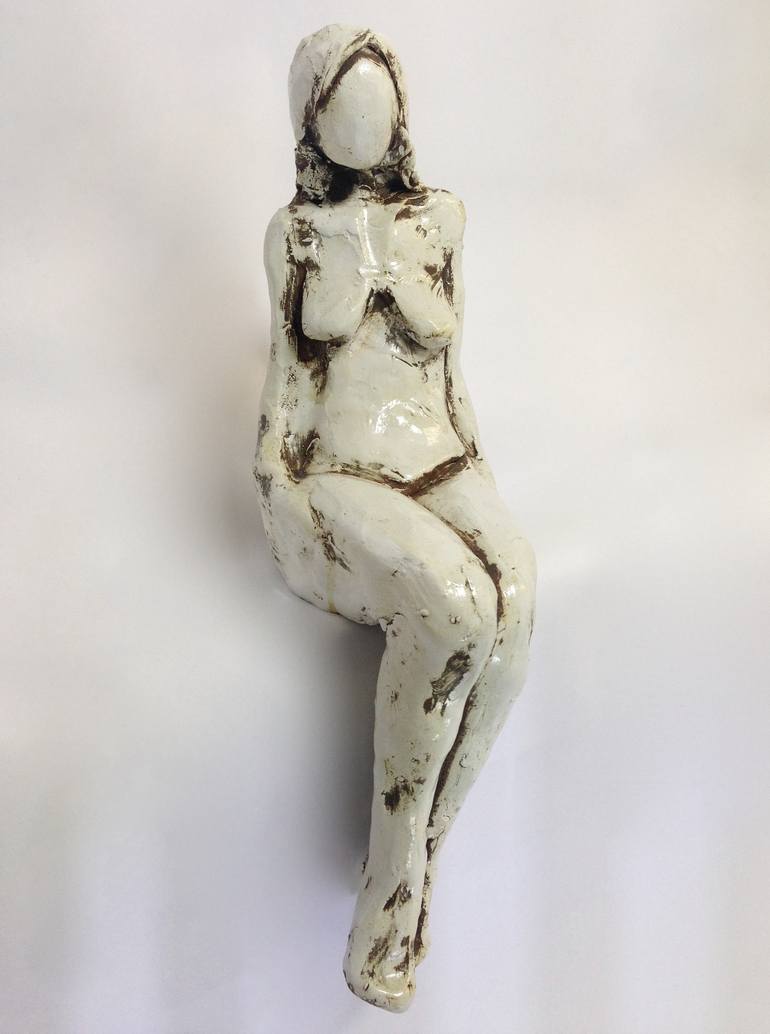 Original Figurative Nude Sculpture by Jane Avgousti