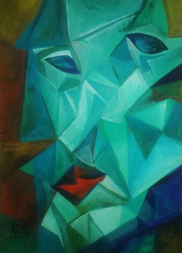 Print of Cubism World Culture Paintings by Nadezda Baruns
