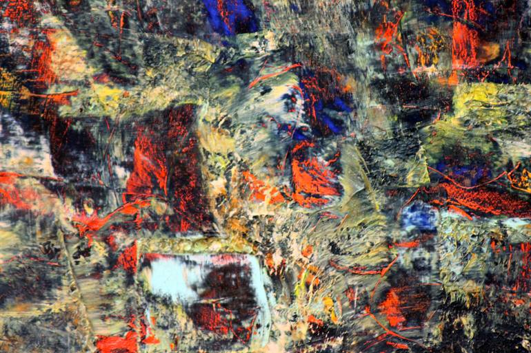 Original Abstract Painting by Emanuel Crudu