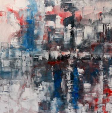 Original Abstract Expressionism Abstract Paintings by Emanuel Crudu