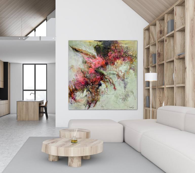 Original Abstract Painting by Mariclair Plante