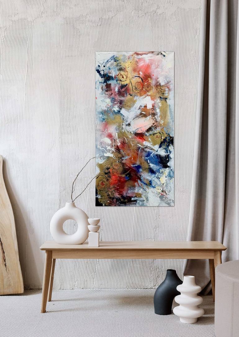 Original Abstract Painting by Mariclair Plante