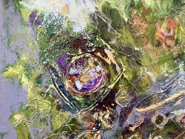 Original Abstract Expressionism Abstract Painting by Mariclair Plante