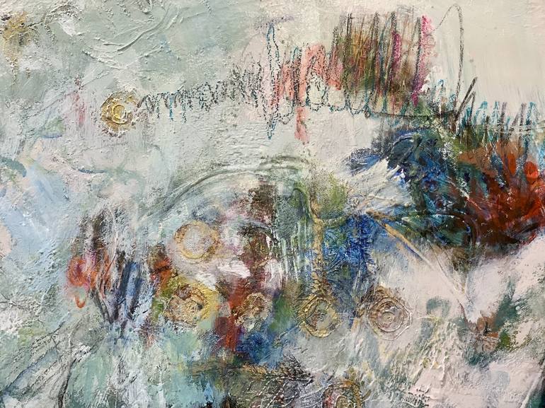 Original Abstract Expressionism Abstract Painting by Mariclair Plante