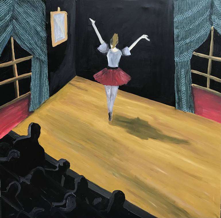 Original Surrealism Portrait Paintings by Barbara Friehs
