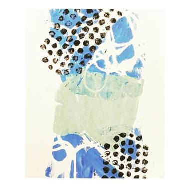 Original Abstract Patterns Printmaking by Barbara Friehs