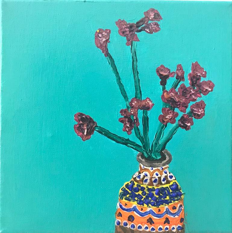 Spanish flowers Painting by Barbara Friehs Saatchi Art