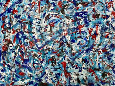 Original Abstract Expressionism Abstract Paintings by Alisha Anglin