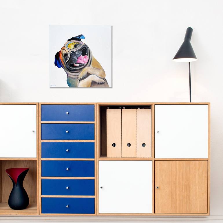 Original Contemporary Animal Painting by Elena Petunina