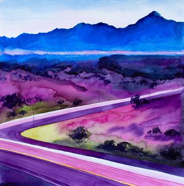 Original Fine Art Landscape Paintings by Frida Ostin