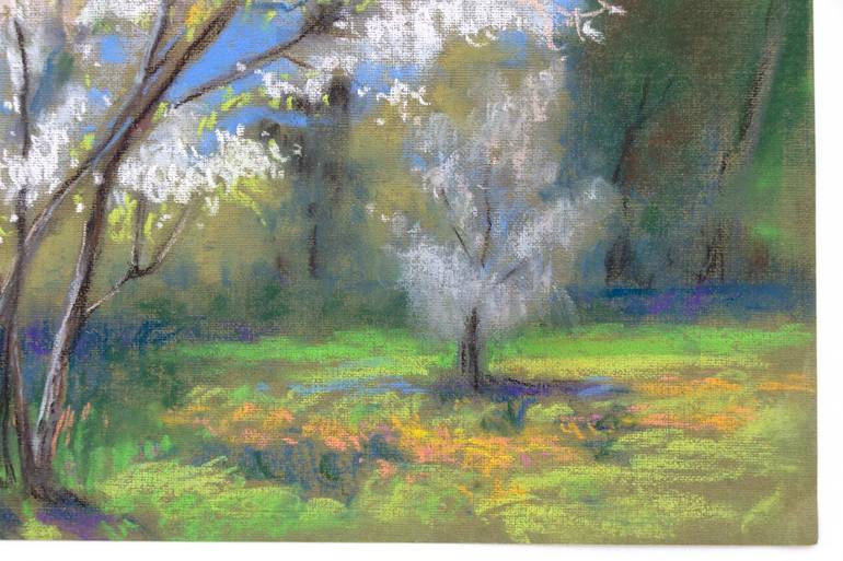 Original Impressionism Landscape Painting by Frida Ostin