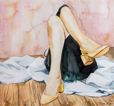 Print of Fashion Paintings by Frida Ostin
