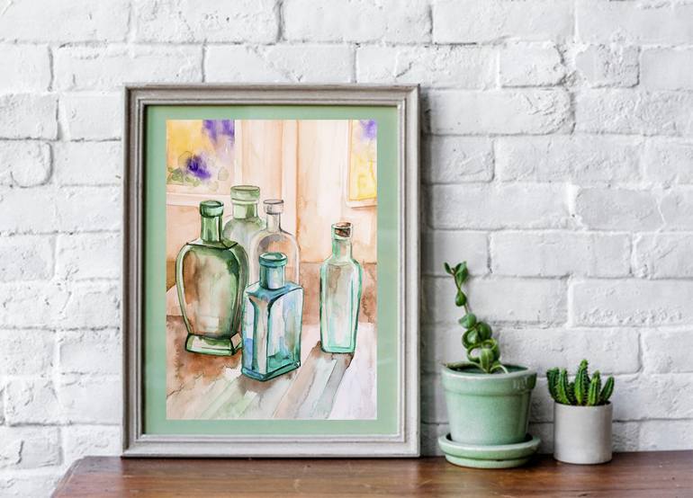 Original Fine Art Still Life Painting by Frida Ostin