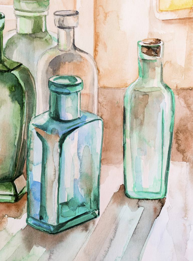 Original Fine Art Still Life Painting by Frida Ostin