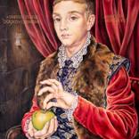 Boy with Apple – Inspired by The Grand Budapest Hotel (2014) by Frida Ostin