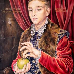 Boy with Apple – Inspired by The Grand Budapest Hotel (2014)