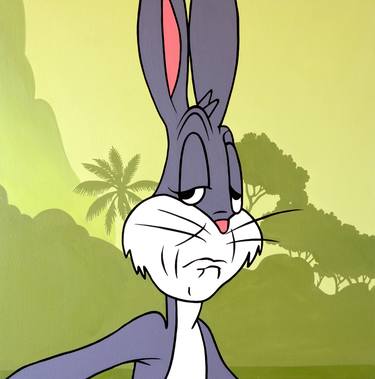Disappointed Bugs Bunny. Meme. thumb
