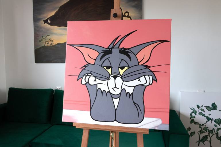 Original Cartoon Painting by Frida Ostin