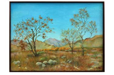 Original Fine Art Landscape Paintings by Lei He