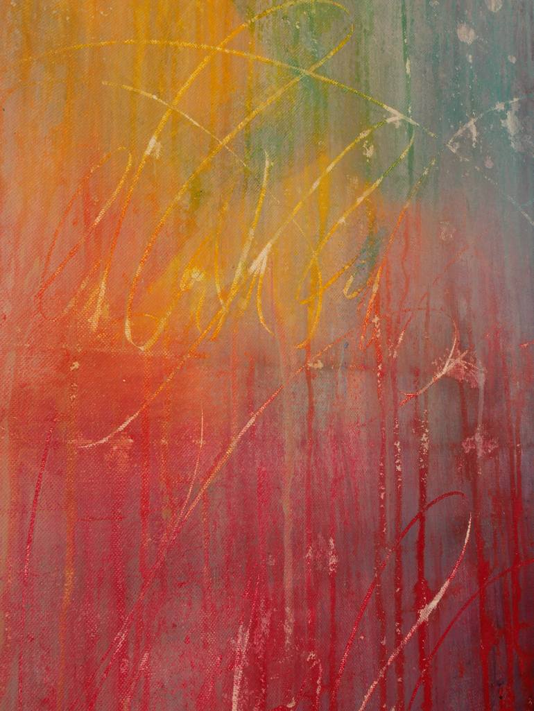 Original Abstract Expressionism Abstract Painting by Oliver Maass