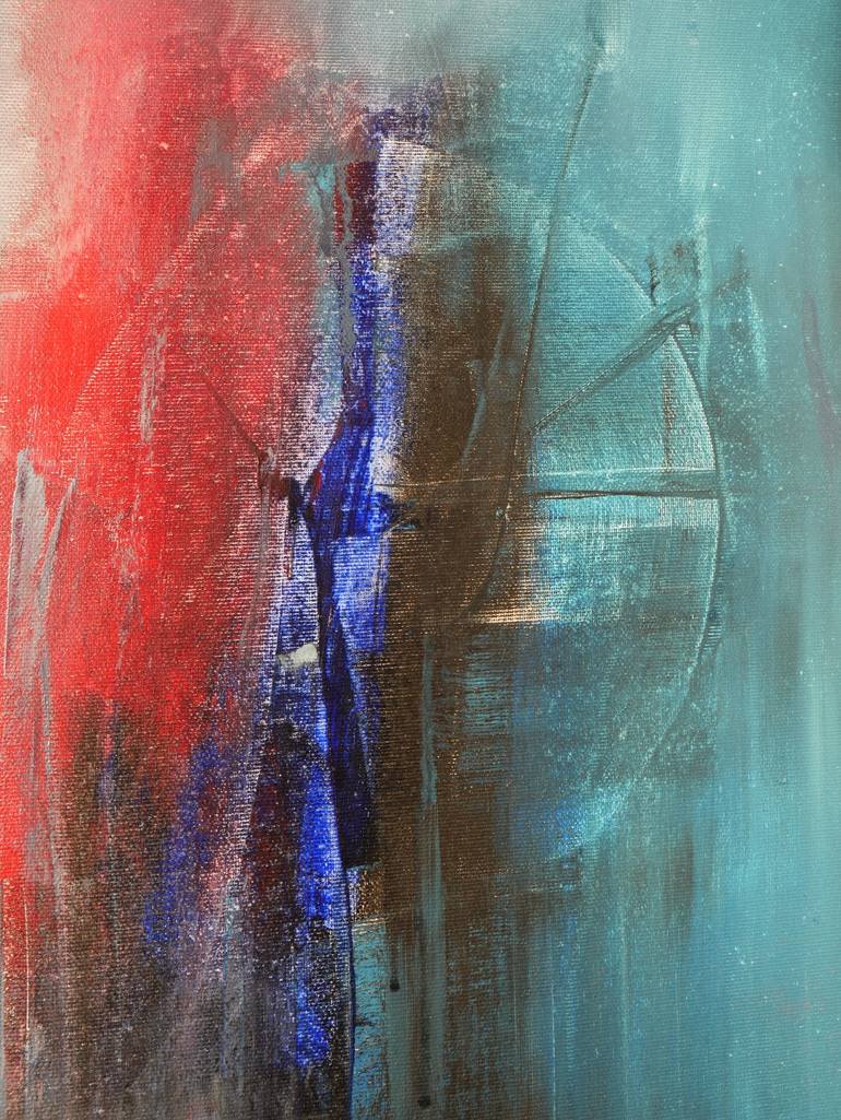Original Abstract Painting by Oliver Maass