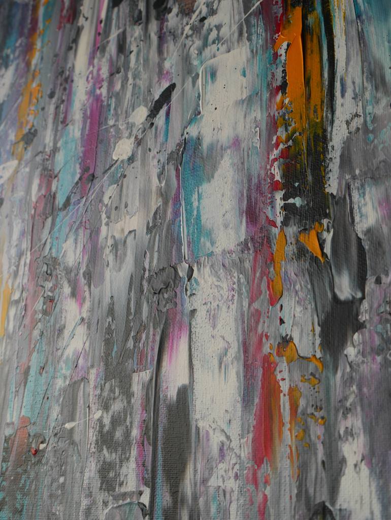 Original Abstract Expressionism Abstract Painting by Oliver Maass