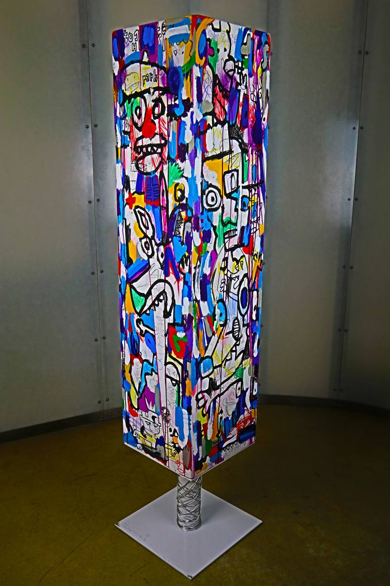 Original Abstract Other Sculpture by The Library Project