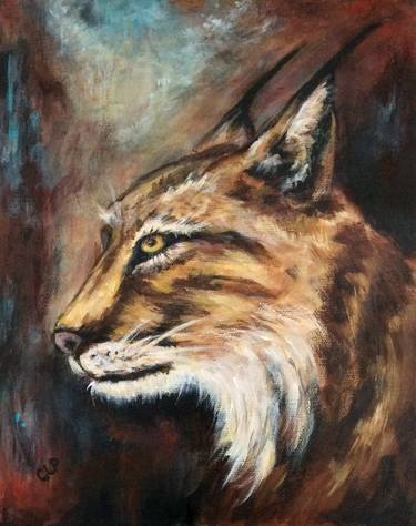 Original Abstract Animal Paintings by Cheryl Pettigrew