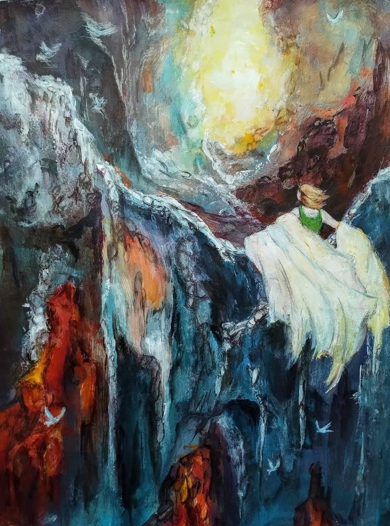 Morning Has Broken Painting by Cheryl Pettigrew | Saatchi Art