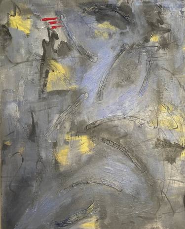 Original Abstract Expressionism Abstract Painting by Sherry Swafford Page