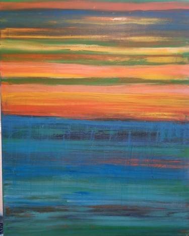 Original Abstract Expressionism Abstract Paintings by Sherry Swafford Page