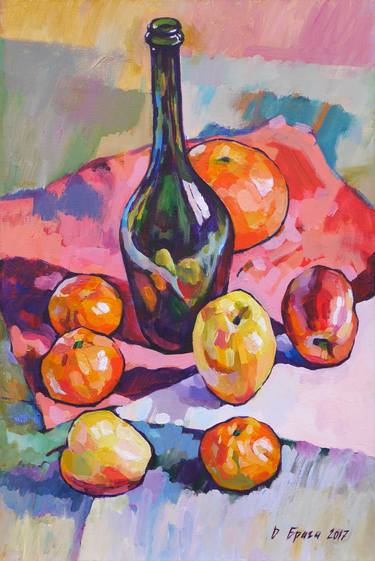 Print of Expressionism Still Life Paintings by Dima Braga