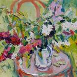 Still life with lilac (plein air 2019/05/14) by Dima Braga