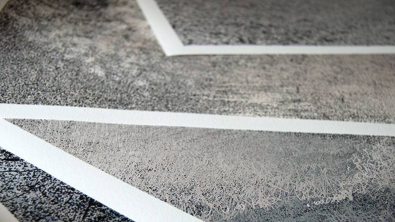 Original Abstract Expressionism Abstract Mixed Media by Stuart Batchelor