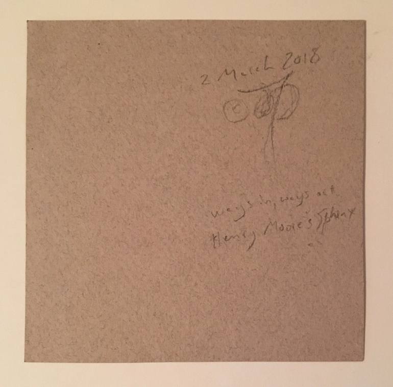 Original Modernism Abstract Drawing by Jeffrey Primeaux
