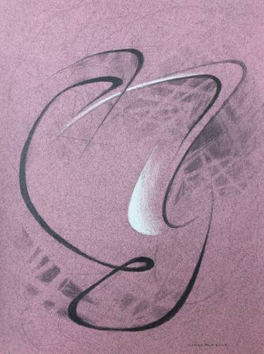 Original Fine Art Abstract Drawings by Jeffrey Primeaux